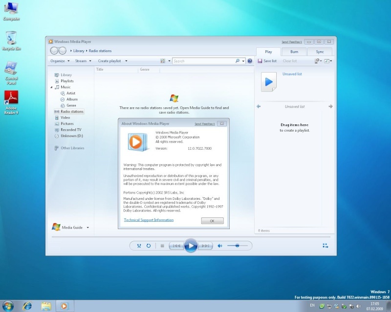 Windows 7 Build 7022 Hits The Torrents For Download Image210