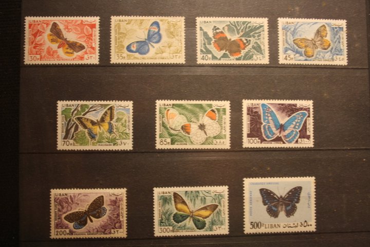 Identification Papillons du Liban ! [timbres] Timbre11