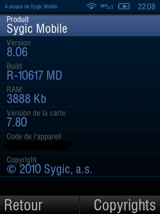 Nouvelle version de Sygic Mobile Maps Scree202