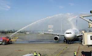 Garuda Indonesia landt na zes jaar weer op Schiphol Garuda10