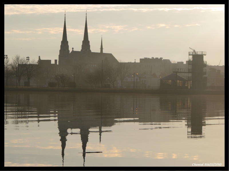 levée du soleil et brume sur ma baie 834