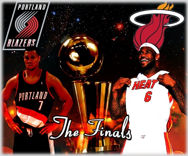 THE FINALS : Miami Heat VS Portland Blazers Thefin10