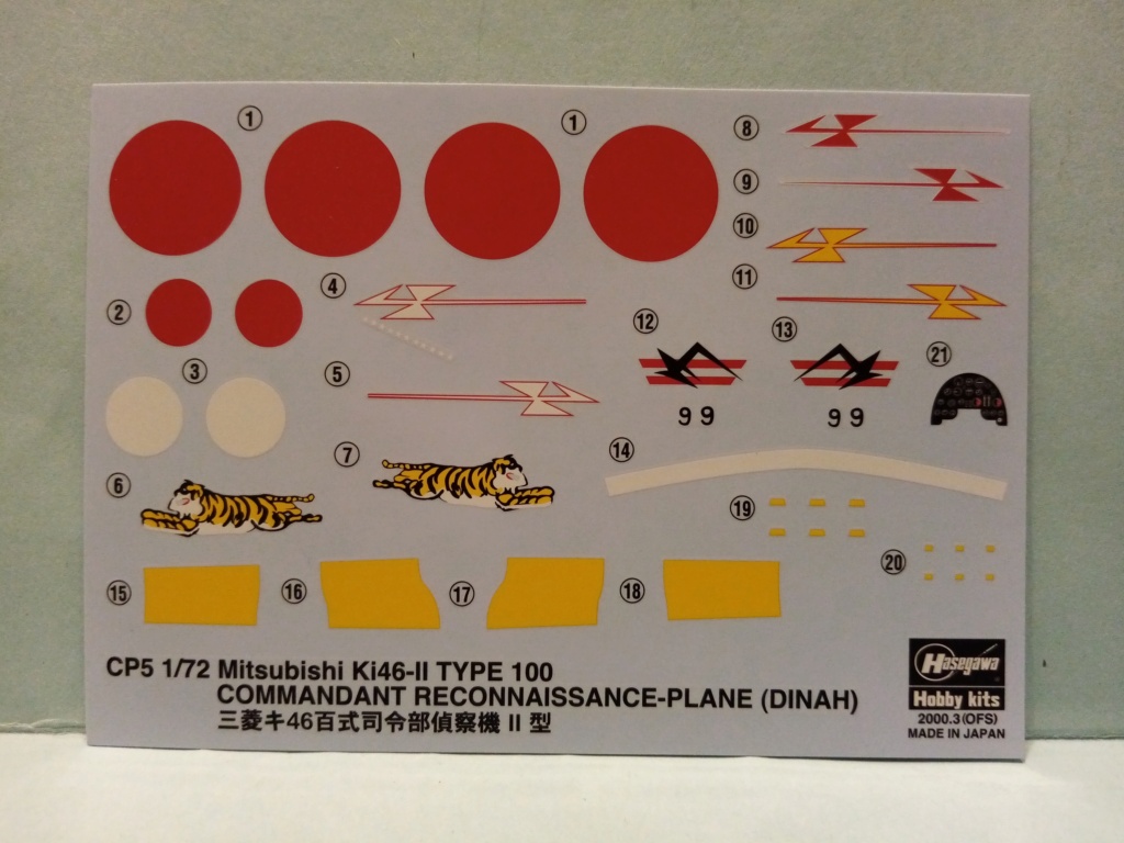 MITSUBISHI KI-46 II Type 100 "DINAH" [HASEGAWA, 1/72] Img_2625