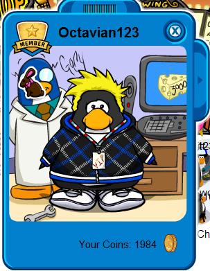 My Club Penguin PlayerCard Appaly10