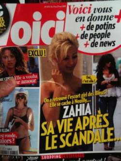 Zahia D la maitresse de Franck Ribery Media_12