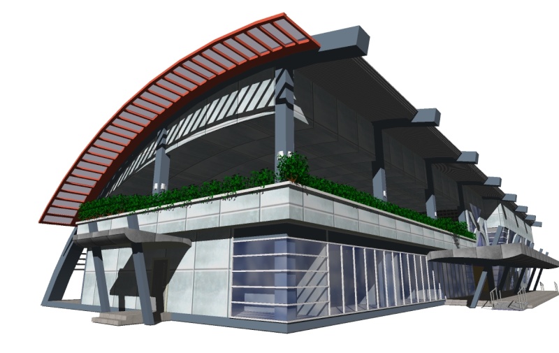EXTREME SPORTS BUILDING S SKETCHUP Perspe10