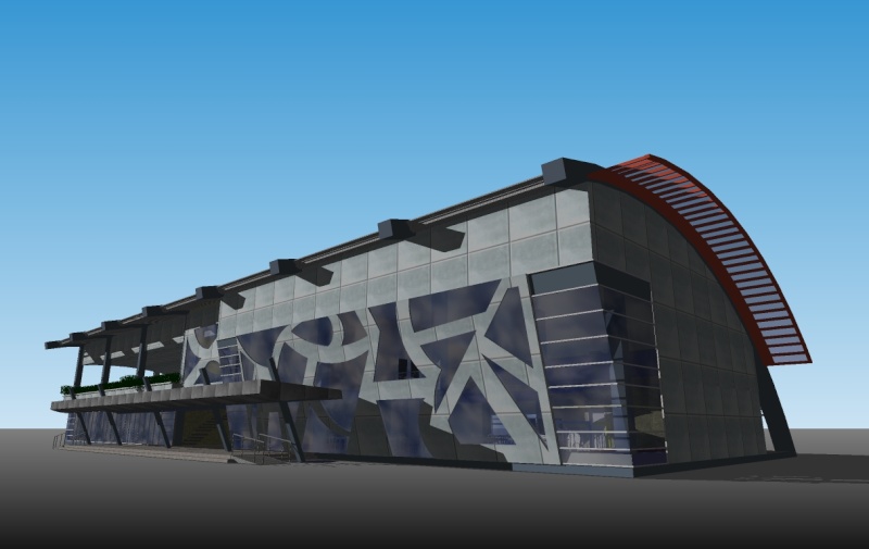 EXTREME SPORTS BUILDING S SKETCHUP Perspe12