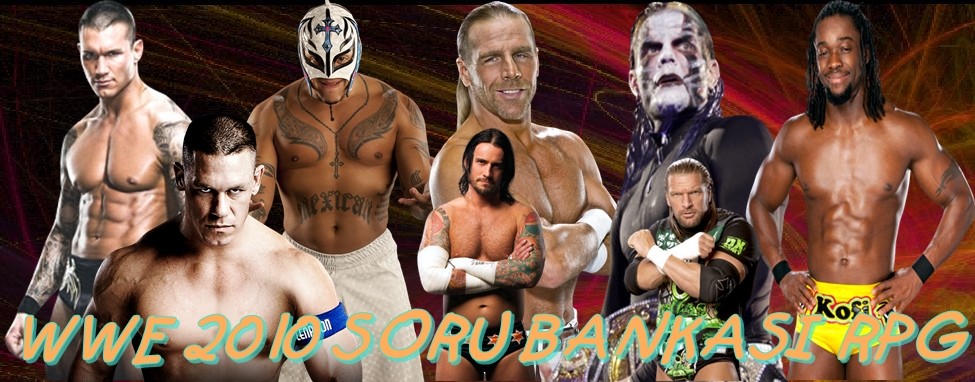 WWE 2010 SORU BANKASI RPG