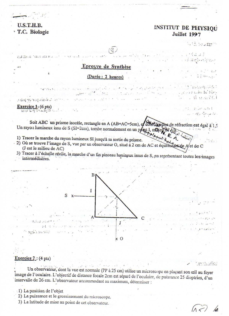 sujets d'examen physique avec correction(USTHB) Img08810