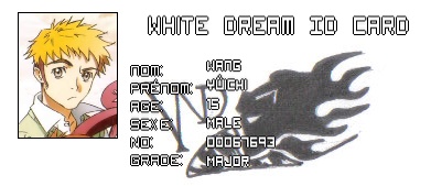 Evenement spécial - White Dream - death and ribirth - Wangid10