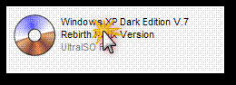 الاصدار الجديد لنسخةالويندوز الشهيرهWindows XP Dark Edition V.7 Rebirth Version 214