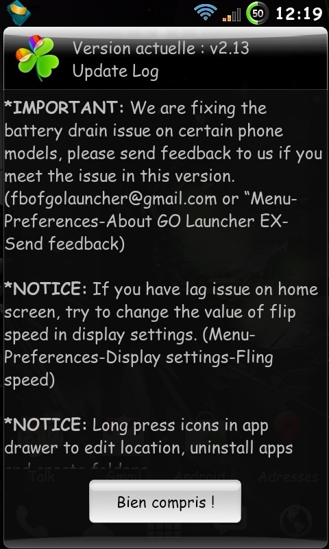 [SOFT] GO LAUNCHER EX : Excellent mélange de Launcher Pro, d'ADW EX et de l'interface MIUI [Gratuit] - Page 4 Snap2026