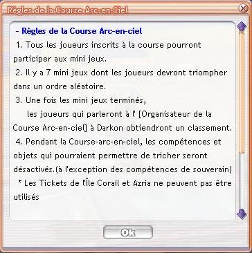 [Manuel] La course arc en ciel : comment ça marche ? Ragles10