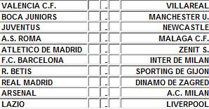 9ª JORNADA DE LA LIGA BBVA: RESULTADOS, QUEDADAS..... Jornad17