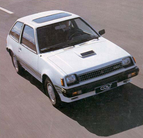 MITSUBISHI COLT 1400 TURBO Ouvert11