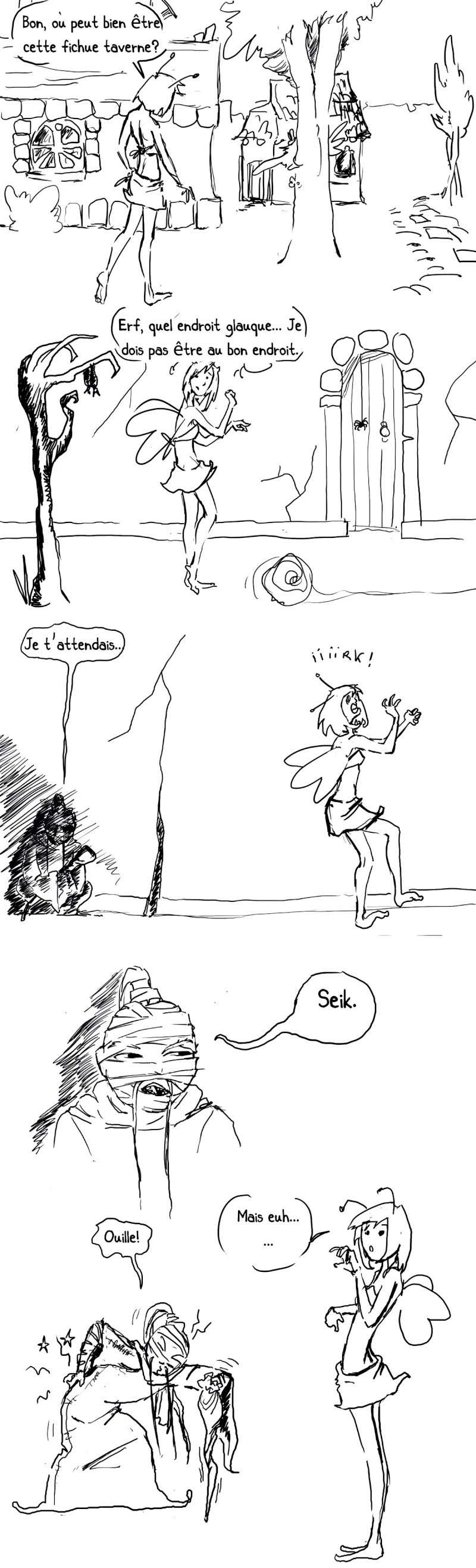 seik et ekis, les aventures ILLUSTREES - Page 4 Strip113