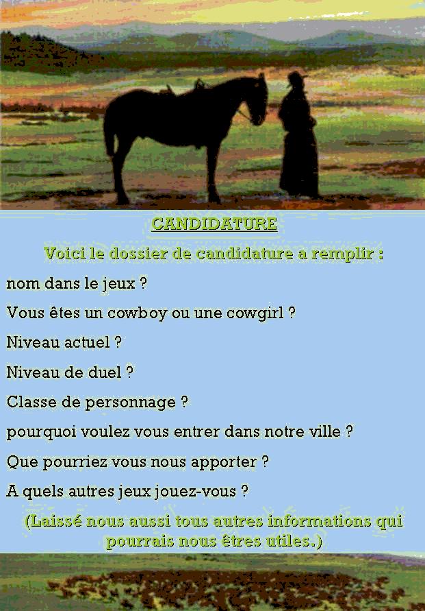 Dossier de candidature Candid16