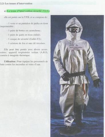 Marins Pompiers Les tenues de securite d aujourd hui