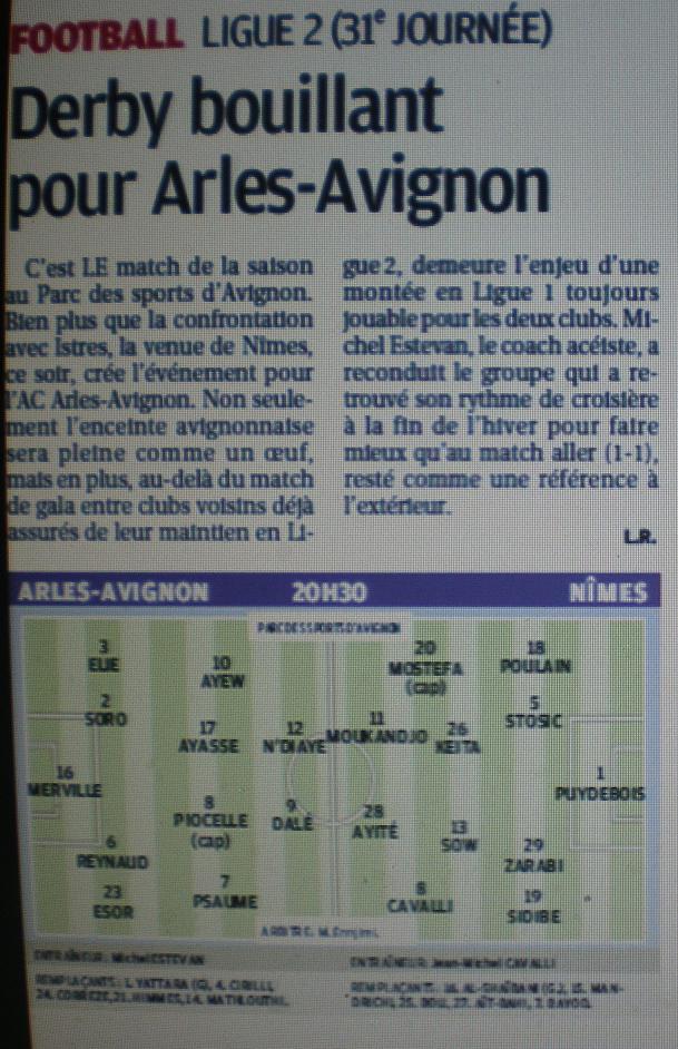 AC ARLES-AVIGNON // LIGUE 2  CLUB ET STADE  - Page 18 Imgp1134