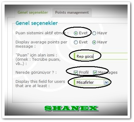 yeni rep puan ayarlar - Yeni Rep puan ayarlar. Shanex11