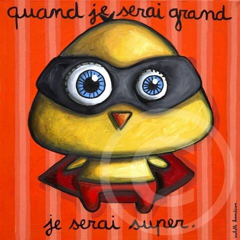 Anniversaire De Notre Poussin Jaune