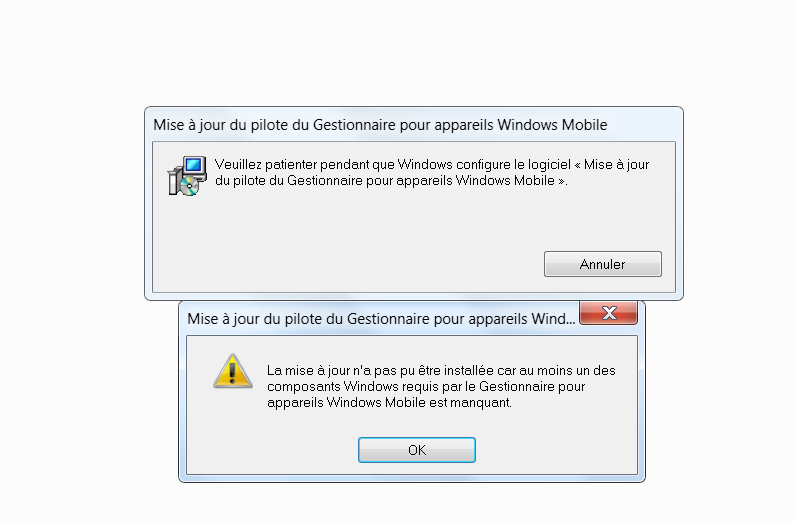 [Aide] Mon Pc sous Windows 7 ne reconnait pas mon hd2 Erreur10