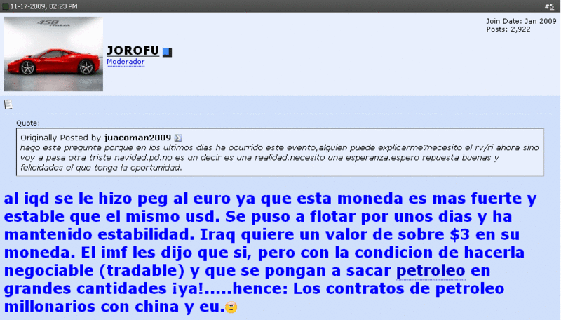 EL DINAR ESTA PEGADO AL EURO ?  Scree109