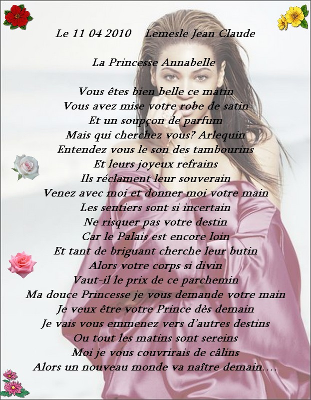 la princesse Annabelle poeme de jcl Le_11_17