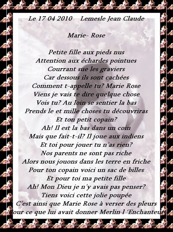 Marie Rose poeme de jcl  Le_17_14