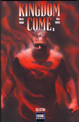 KINGDOM COME #1 PAR MARK WAID ET ALEX ROSS EN MAI 96 PLANCHE ORIGINALE COULEURS 110