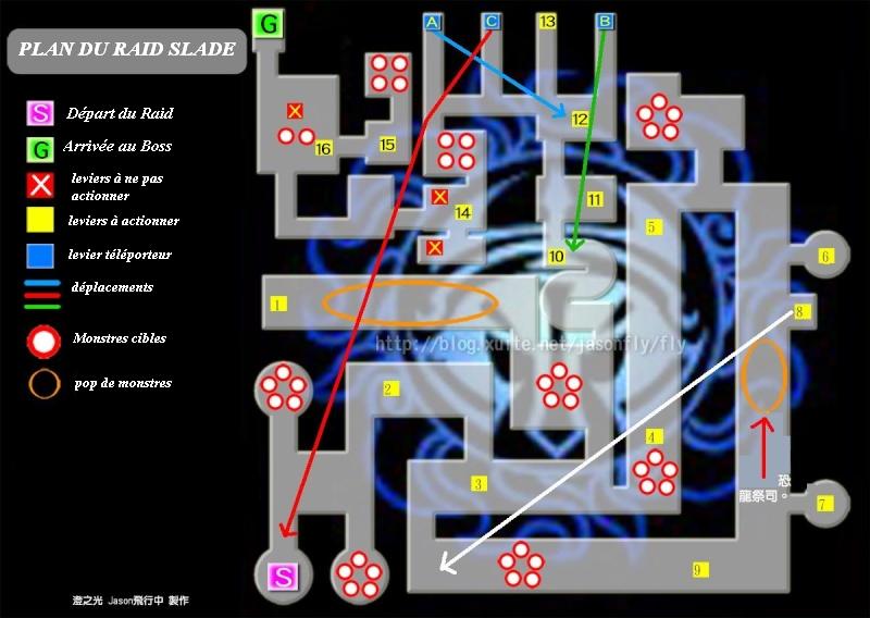 Plan des raids Sladef11
