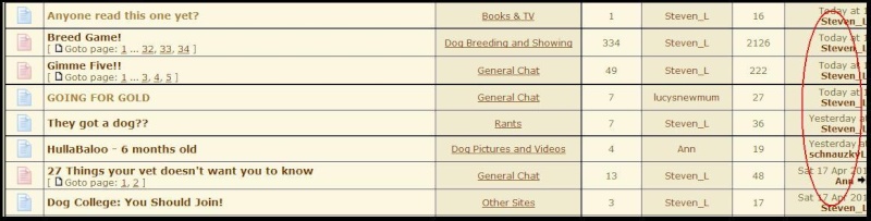 Tutorial: Where are the new posts/threads? Topics12