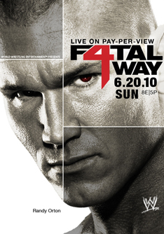 Fatal 4 Way PPV Poster Featuring randy Orton! 18563010