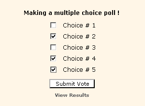 كيفية وضع تصويت بموضوع Polls410