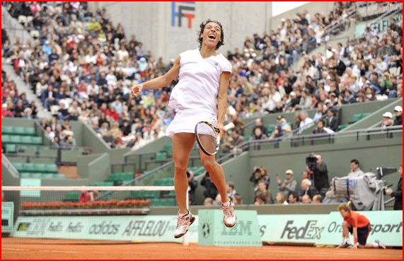 Roland Garros 2010: Grazie Francesca! France15