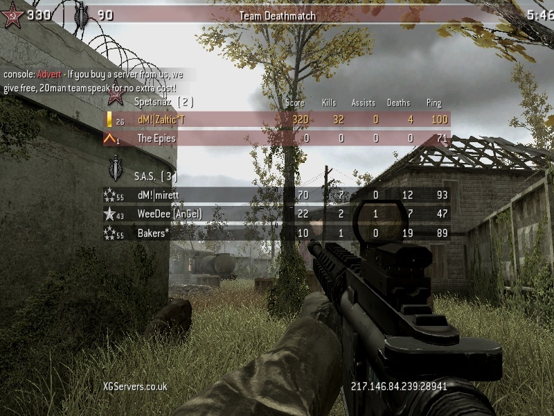 Sorry miret and bakers=S Cod4mp10