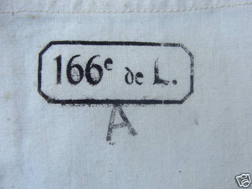 mouchoir du 166éme de ligne bidouillé 16610