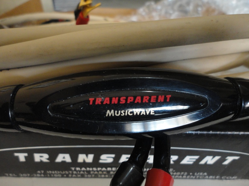 Transparent Audio MusicWave Speaker Cables (SOLD)  Dsc00612