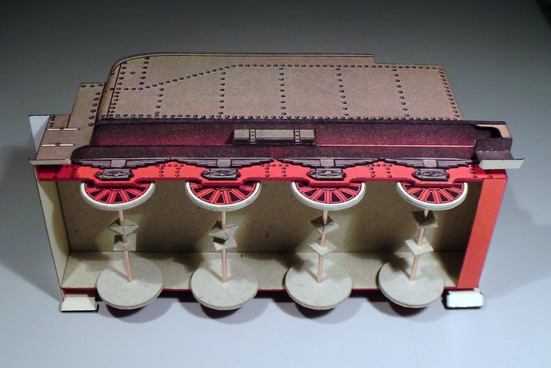 Schreiber-Reprint des Landesmuseum Stuttgart - Dampflok Württembergische C Tender25
