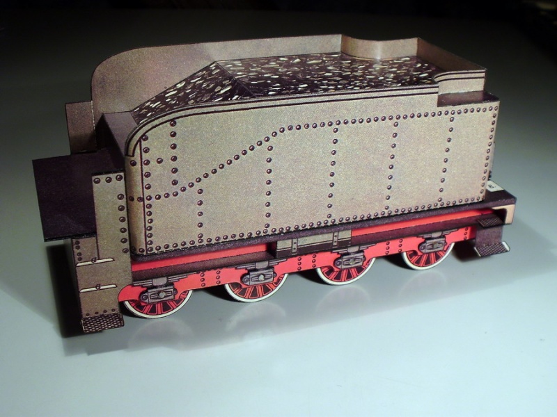 Schreiber-Reprint des Landesmuseum Stuttgart - Dampflok Württembergische C Tender26