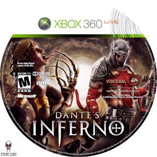 Dante's Inferno обложка XBOX360. Dvd_da13