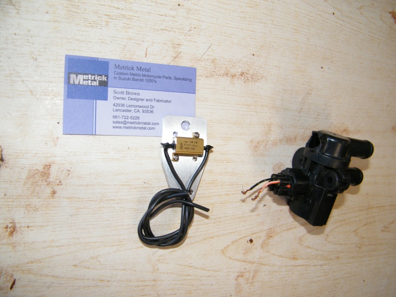 neutral light - Resistor to stop the FI light Dscf2510