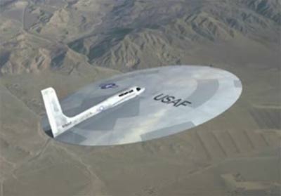 USAF Space shuttle/Flying Saucer 0000-210