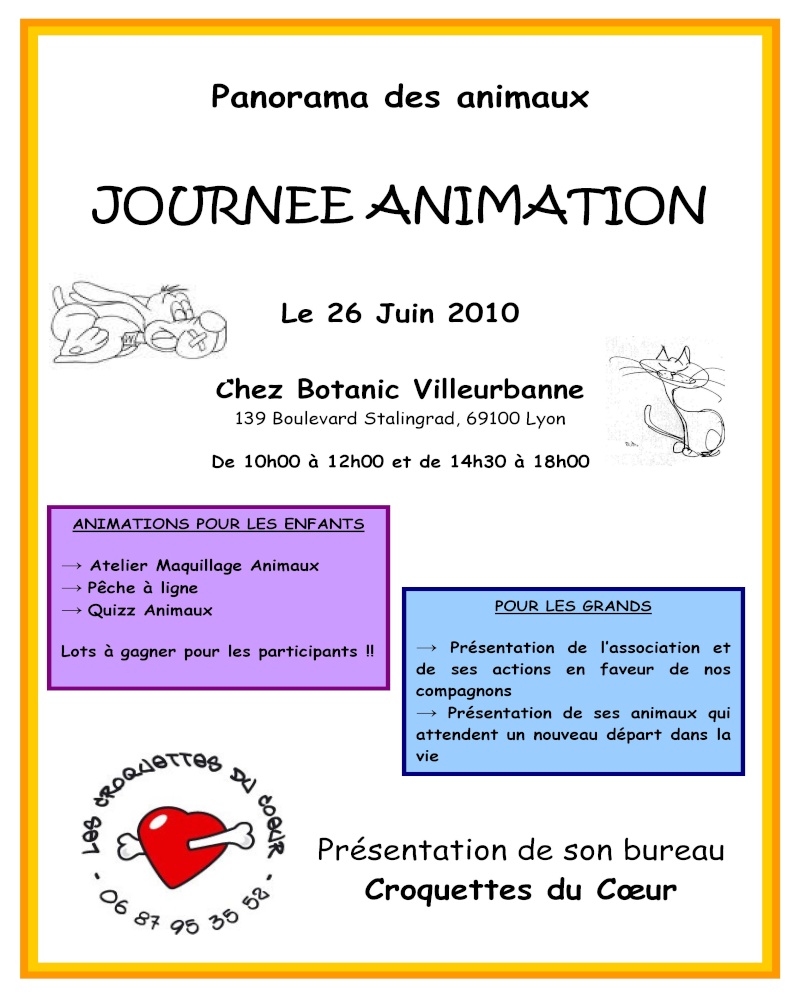 Journée Animation le 26 juin 2010 à BOTANIC Villeurbanne (69) Micros16