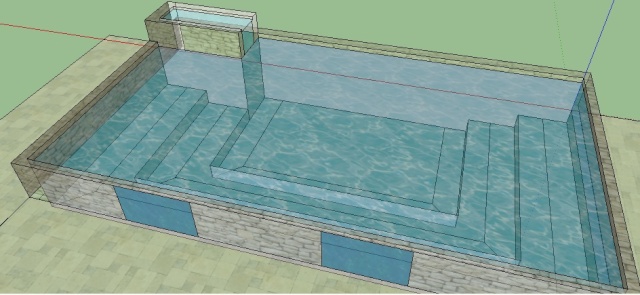 Projet de bassin de 57 000 litres Bassin11