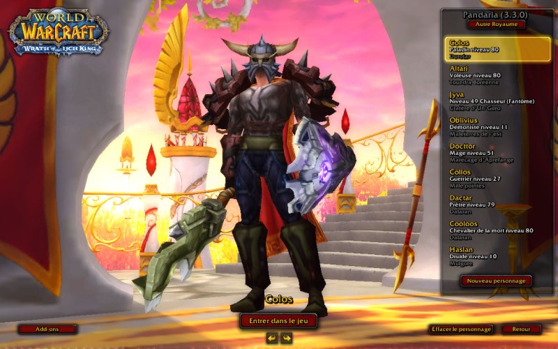 Rcupration du personnage " Colos" elfe de sang paladin lvl 80 Wowscr11