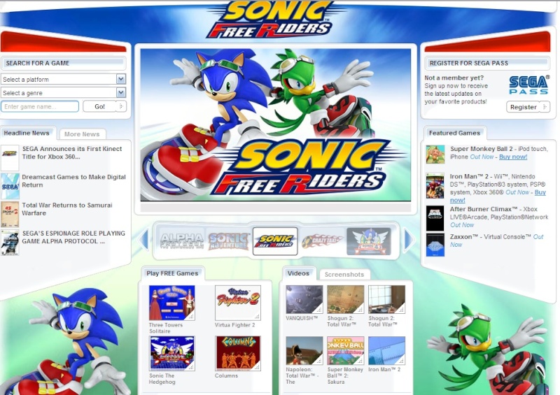 E3 Reveals A New Sonic Game! Sonic Free Riders! Zzzzzz10