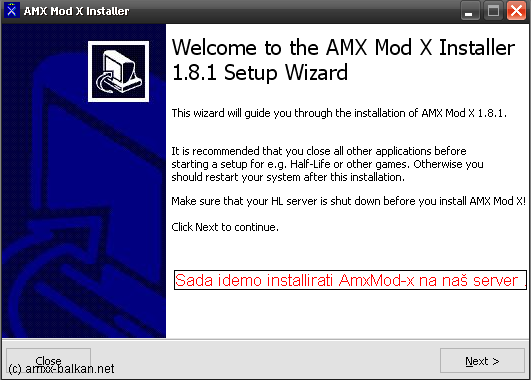 Download & Install Amxmod16