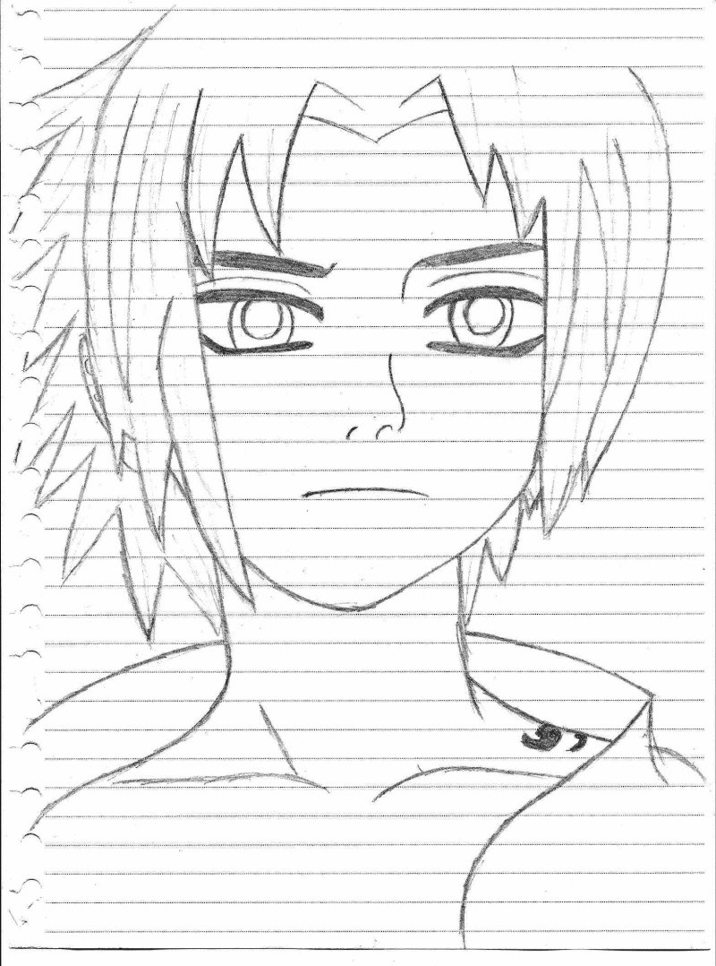 Eh Drawings? Sasuke12
