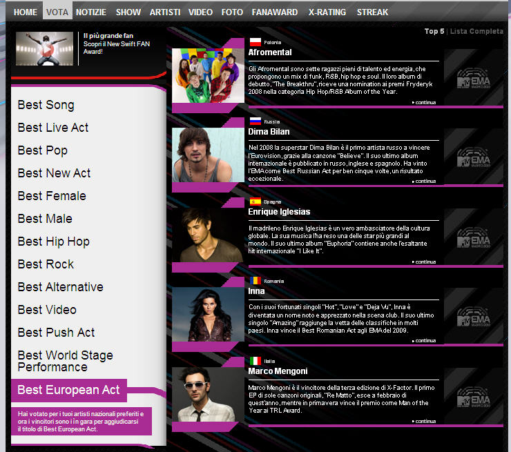 MTV EMA 2010 : TENDENZE EUROPEE - Pagina 2 510